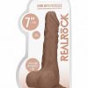 Realrock 7In Dong Tan W/ Testicles Small & Medium Dildos 3