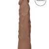 Realrock 7In Dong Tan W/O Testicles Small & Medium Dildos Main Image