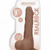 Realrock 9In Dong Tan W/ Testicles Large Dildos 3