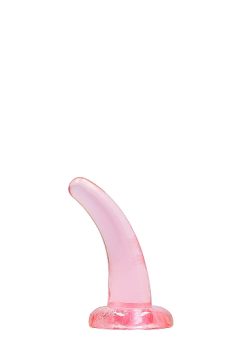 Realrock Non Realistic Dildo W Suction Cup 4.5In Pink Anal Dildos Main Image