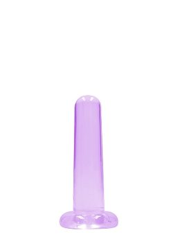 Realrock Non Realistic Dildo W Suction Cup 5.3In Purple Anal Dildos Main Image