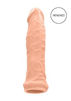 Realrock Penis Sleeve 6In Flesh Masturbation Sleeves Main Image
