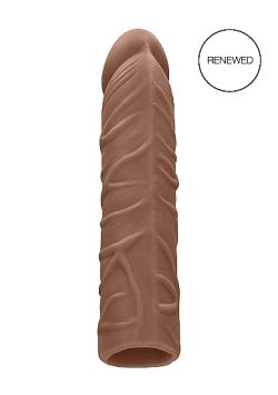 Realrock Penis Sleeve 7In Tan  Main Image