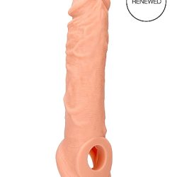 Realrock Penis Sleeve 8In Flesh Mens Cock & Ball Gear Main Image