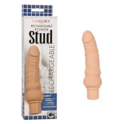 Rechargeable Power Stud Curvy Ivory Anal Vibrators Main Image