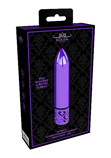 Royal gems glamour purple abs bullet rechargeable rechargeable vibrators 3