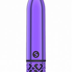 Royal Gems Glamour Purple Abs Bullet Rechargeable Rechargeable Vibrators Main Image