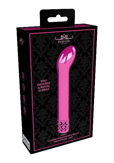 Royal gems jewel pink abs bullet rechargeable g spot 3