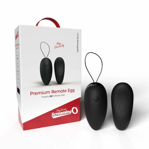Screaming O My Secret Premium Remote Egg Rechargeable Vibrators Main Image