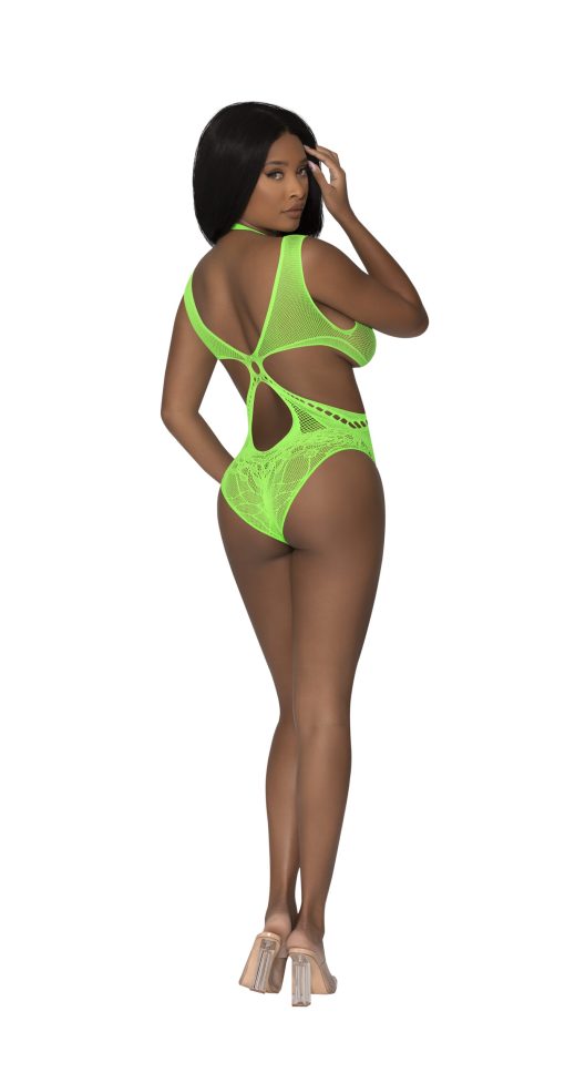 Seamless Teddy Lime O/S 2