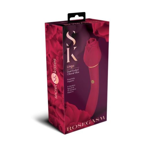 Secret Kisses Rosegasm Lingo Rechargeable Vibrators 3