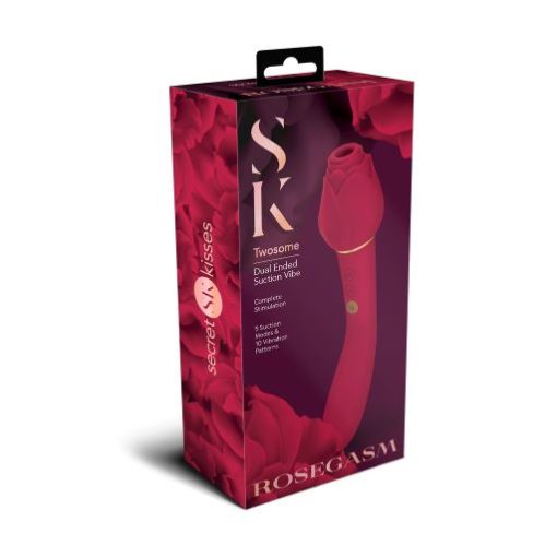 Secret Kisses Rosegasm Twosome Rechargeable Vibrators 3