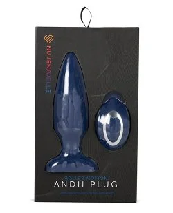 Sensuelle Andii Roller Motion Navy Blue Butt Plugs Main Image