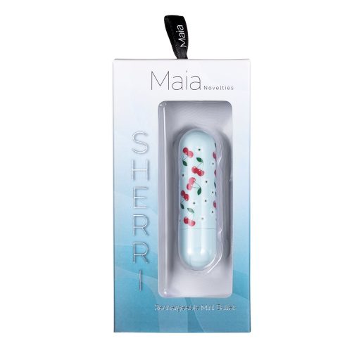 Sherri super charged mini bullet w/ cherry pattern rechargeable vibrators 3