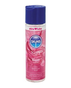 Skins Bubblegum Water Based Lube 4.4 Fl Oz Flavored Lubes Main Image