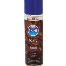 Skins Double Chocolate Water Based Lube 4.4 Fl Oz Flavored Lubes Main Image