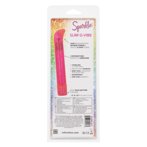 Sparkle Slim G-Vibe Pink 2