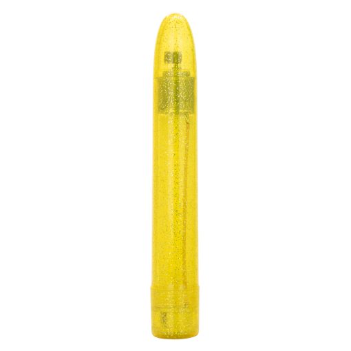 Sparkle Slim Vibe Yellow Classic Vibrators 3