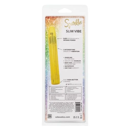 Sparkle Slim Vibe Yellow 2