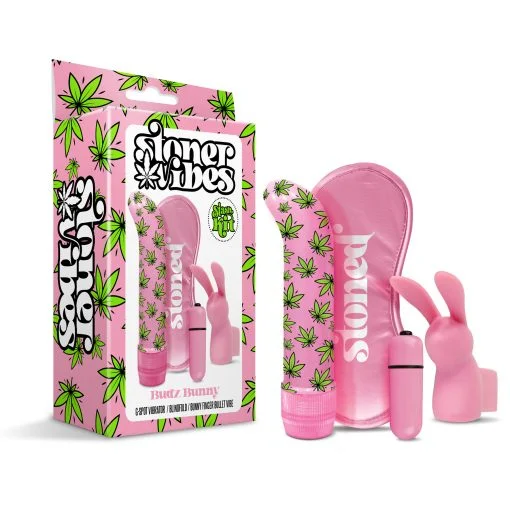 Stoner Vibes Stash Kit Budz Bunny Vibrator Kits 3