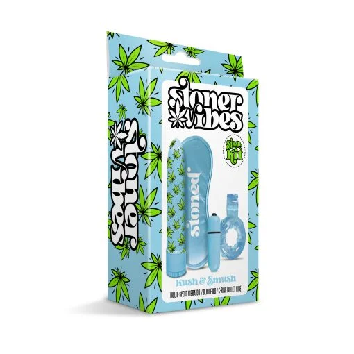 Stoner Vibes Stash Kit Kush & Smoosh Vibrator Kits Main Image