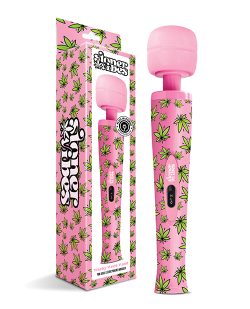 Stoner Vibes Wacky Weed Wand Pink Kush Body Massagers Main Image