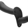 Strap U 28X Double Diva 2In Double Dildo W/ Harness Black - Image 3