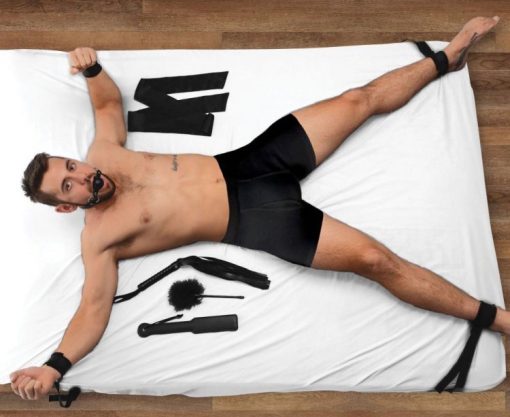 Strict bed restraint bondage kit bondage