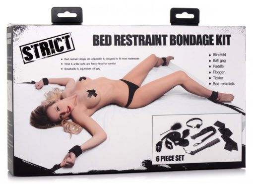Strict bed restraint bondage kit bondage