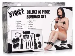 Strict Deluxe 10Pc Bondage Set  Main Image