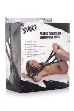 Strict Padded Thigh Sling W/ Wrist Cuffs Cuffs Main Image