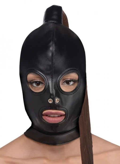 Strict Ponytail Bondage Hood - Image 4