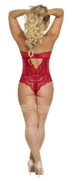 Sugar & Spice Teddy Red L/Xl Naughty Role Play Main Image
