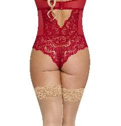 Sugar & Spice Teddy Red S/M Sexy Costume Accessories Main Image