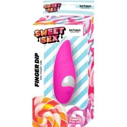 Sweet Sex Finger Dip Finger Vibe Magenta Finger Vibrators Main Image