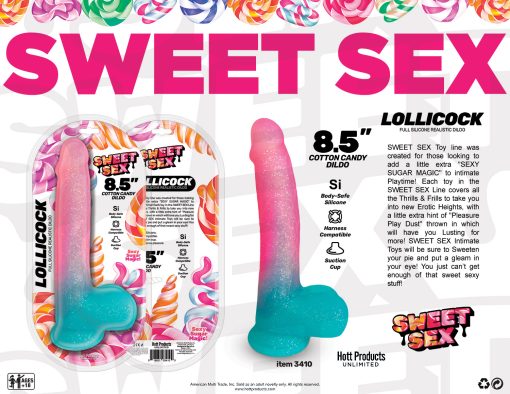 Sweet Sex Lollicock 8.5In Dildo 1