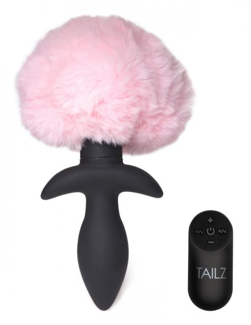 Tailz Waggerz Moving & Vibrating Bunny Tail Plug 1