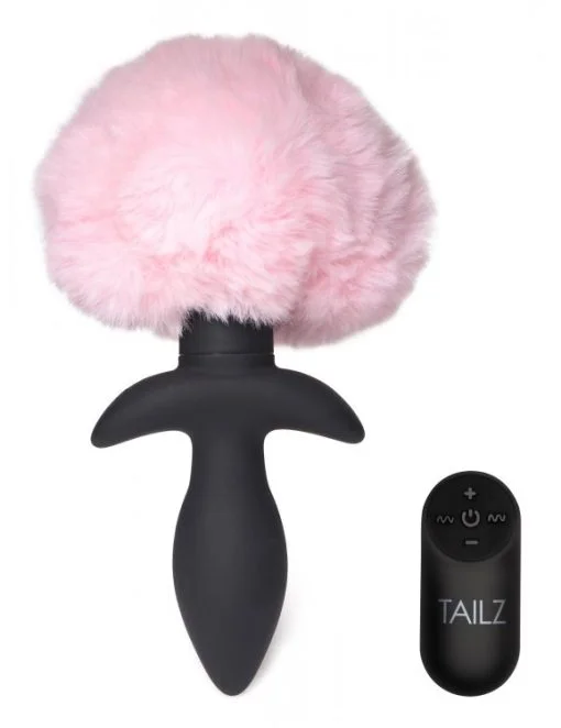 Tailz Waggerz Moving & Vibrating Bunny Tail Plug - Image 3