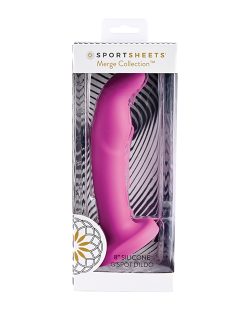 Tana 8In Silicone Dildo Magenta G Spot Main Image