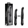 Temptasia Lazarus Thrusting Dildo Black Anal Vibrators Main Image