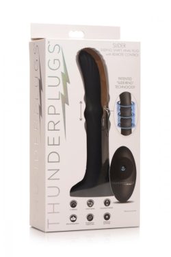 Thunder Plugs Sliding Shaft Anal Plug W/ Remote Prostate Massagers Main Image