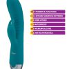 Viben Alluring Come Hither G Spot Rabbit Ocean Rechargeable Vibrators Main Image