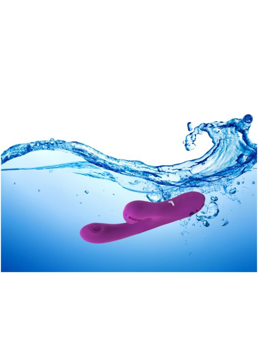 Viben Dazzle Thumping & Suction Rabbit Berry Rechargeable Vibrators Main Image