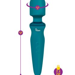 Viben Fierce Intense Wand Massager Ocean Body Massagers Main Image