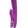 Viben Frenzy Rabbit Vibe W/ Clit Suction Berry Rechargeable Vibrators Main Image