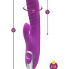 Viben Frenzy Rabbit Vibe W/ Clit Suction Berry - Image 4