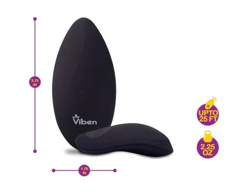Viben Racy 10 Function Panty Vibe Black - Image 4