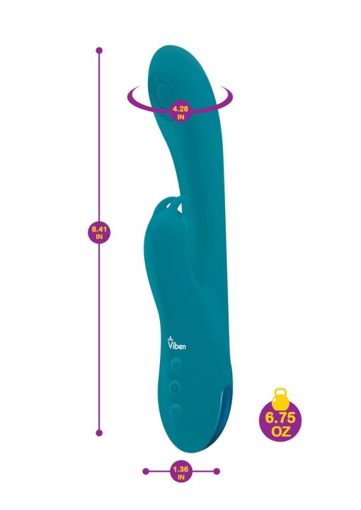 Viben Razzle Thumping G-Spot Rabbit Ocean - Image 3