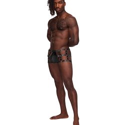 Vulcan Studded Harness Black S/M Naughty Role Play Main Image
