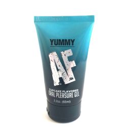 Yummy Af Oral Pleasure Gel Cupcake 2.2Oz Flavored Lubes Main Image